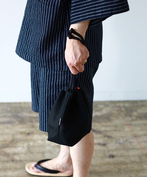 sasicco × BEAMS JAPAN / 別注 巾着（ハンドバッグ）｜BEAMS JAPAN（ビームス ジャパン）