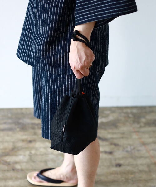 sasicco × BEAMS JAPAN / 別注 巾着（ハンドバッグ）｜BEAMS JAPAN（ビームス ジャパン）
