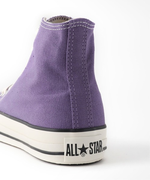 CONVERSE（コンバース）の「【CONVERSE/コンバース】 ALL STAR NOKORIZOME HI：スニーカー（スニーカー・レディース・パープル/ライトグリーン・24cm/23.5cm/24.5cm/22.5cm/23cm/25cm）」の9枚目の写真
