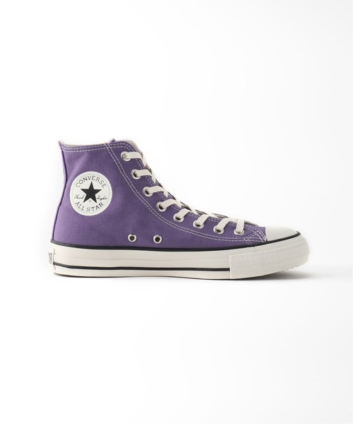 CONVERSE（コンバース）の「【CONVERSE/コンバース】 ALL STAR NOKORIZOME HI：スニーカー（スニーカー・レディース・パープル/ライトグリーン・24cm/23.5cm/24.5cm/22.5cm/23cm/25cm）」の11枚目の写真