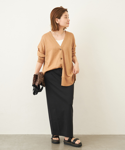 JOURNAL STANDARD（ジャーナルスタンダード）の「ポンチペンシルスカート（スカート・レディース・ブラック・36/38）」の20枚目の写真