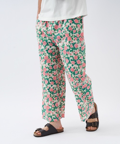 Ocean Pacific(オーシャンパシフィック)の「【OceanPacific×Sandy mag】ユニセックス 50thコラボ総柄ロングパンツ(その他パンツ・レディース・ピンク・MEDIUM)」の10枚目の写真