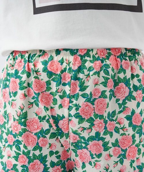 Ocean Pacific(オーシャンパシフィック)の「【OceanPacific×Sandy mag】ユニセックス 50thコラボ総柄ロングパンツ(その他パンツ・レディース・ピンク・MEDIUM)」の5枚目の写真