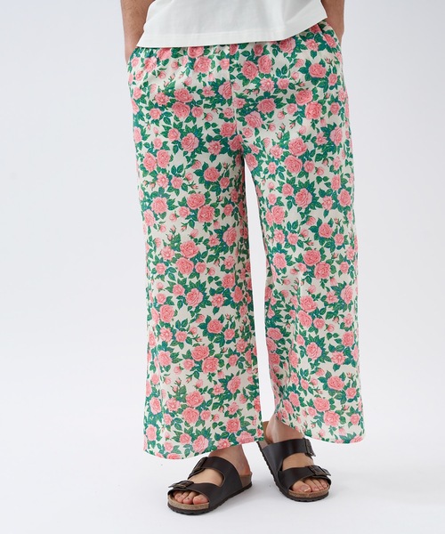 Ocean Pacific(オーシャンパシフィック)の「【OceanPacific×Sandy mag】ユニセックス 50thコラボ総柄ロングパンツ(その他パンツ・レディース・ピンク・MEDIUM)」の7枚目の写真