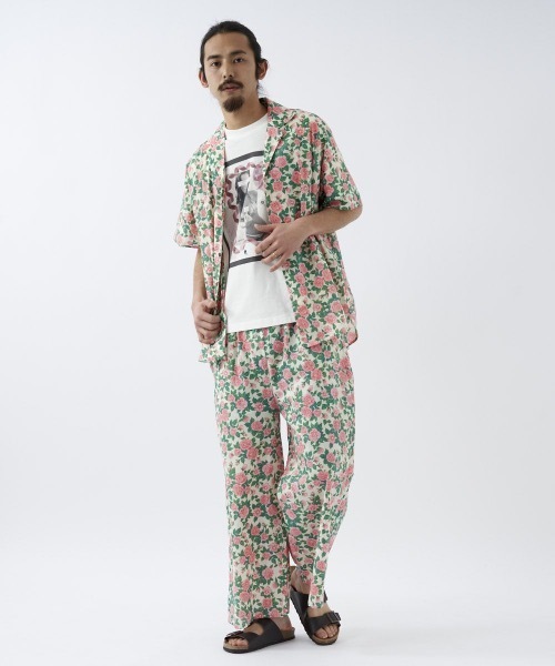 Ocean Pacific(オーシャンパシフィック)の「【OceanPacific×Sandy mag】ユニセックス 50thコラボ総柄ロングパンツ(その他パンツ・レディース・ピンク・MEDIUM)」の15枚目の写真