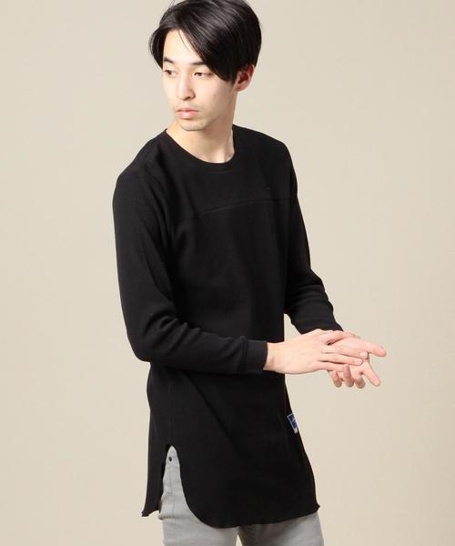 MONKEY TIME（モンキータイム）の「＜monkey time＞ 30THML LONG TEE/Tシャツ◆（Tシャツ/カットソー・メンズ・ブラック/ホワイト・LARGE/SMALL/MEDIUM）」の3枚目の写真