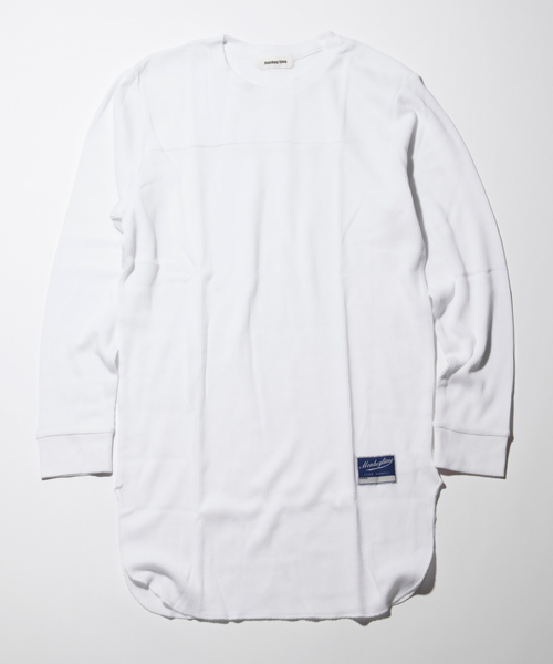 MONKEY TIME（モンキータイム）の「＜monkey time＞ 30THML LONG TEE/Tシャツ◆（Tシャツ/カットソー・メンズ・ブラック/ホワイト・LARGE/SMALL/MEDIUM）」の4枚目の写真