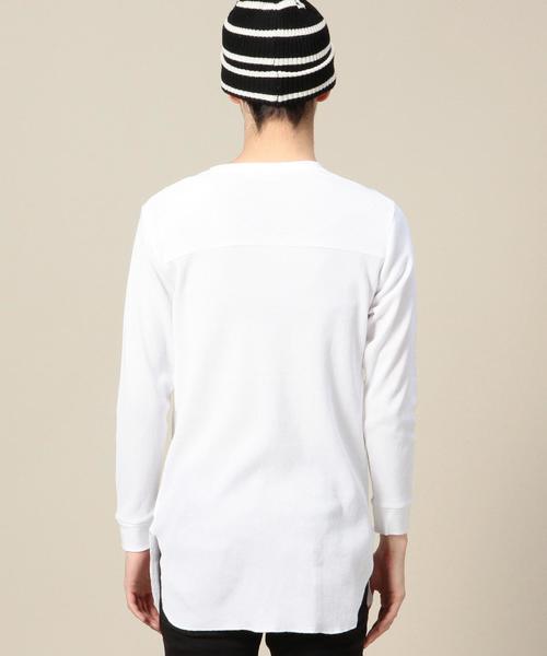 MONKEY TIME（モンキータイム）の「＜monkey time＞ 30THML LONG TEE/Tシャツ◆（Tシャツ/カットソー・メンズ・ブラック/ホワイト・LARGE/SMALL/MEDIUM）」の10枚目の写真