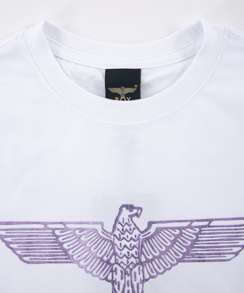 BOY LONDON（ボーイロンドン）の「【BOY LONDON】EAGLE&TRIBAL T-SHIRTS（Tシャツ/カットソー・キッズ・ホワイト・130/140/150/120/160）」の3枚目の写真