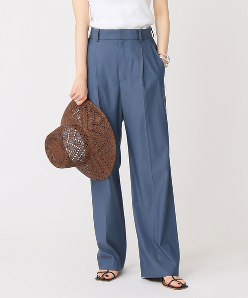 IENA（イエナ）の「リヨセル/PAツイルパンツ（その他パンツ・レディース・コバルトブルー/イエロー・38/34/36）」の5枚目の写真