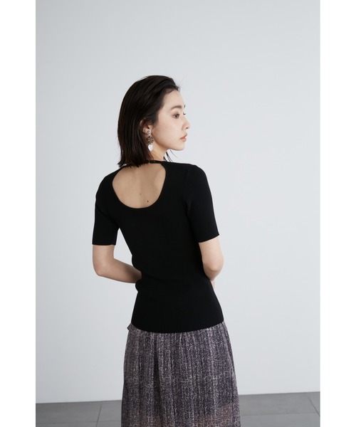リリーブラウン リブニット 長袖 トップス レディース Fサイズ オレンジ LILY BROWN 86144690b_32_d_500.jpg