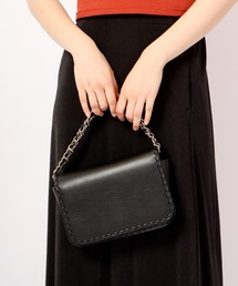 FUNALIVE（ファンアライブ）の「threev 編込みフラップミニショルダーバッグ（ショルダーバッグ）」