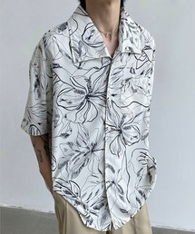 【WB ORIGINALS】Floral Print Half Sleeve Shirt WOG22S2TP07
