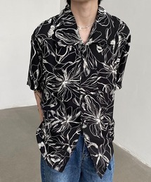 【WB ORIGINALS】Floral Print Half Sleeve Shirt WOG22S2TP07