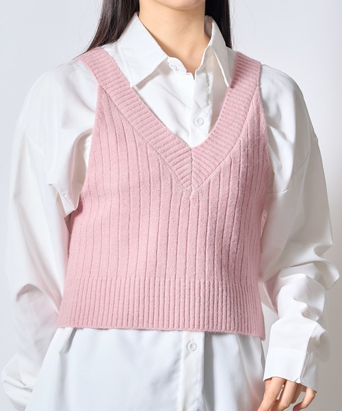 MAISON BREEZE（メゾンブリーズ）の「【MAISON BREEZE】ニットキャミ