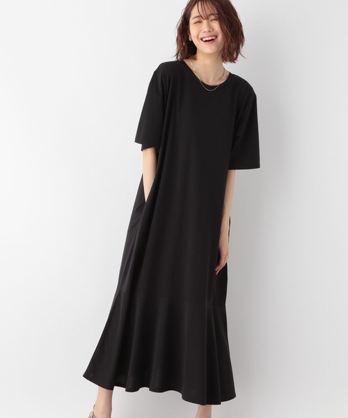 GLOBAL WORK（グローバルワーク）の「快適マーメイド半袖ワンピース