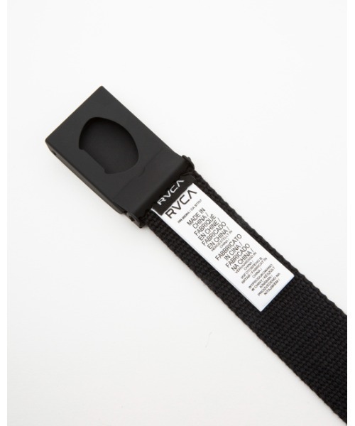 RVCA（ルーカ）の「RVCA メンズ  OPTION WEB BELT ベルト【2022年夏モデル】/ルーカ（ベルト・メンズ・ブラック/ネイビー/オリーブ・FREE）」の5枚目の写真