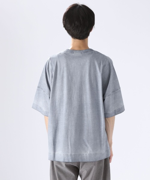 niko and...（ニコアンド）の「ダーティー加工ビッグTシャツ（Tシャツ/カットソー・メンズ・グレー/オレンジ/ライトグリーン・LARGE/MEDIUM）」の11枚目の写真