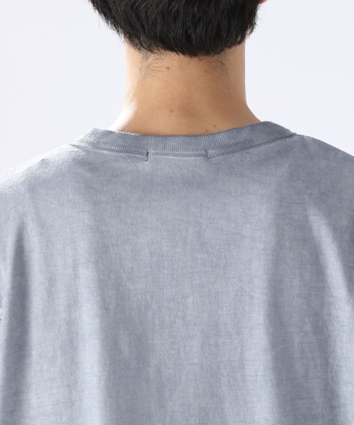 niko and...（ニコアンド）の「ダーティー加工ビッグTシャツ（Tシャツ/カットソー・メンズ・グレー/オレンジ/ライトグリーン・LARGE/MEDIUM）」の13枚目の写真