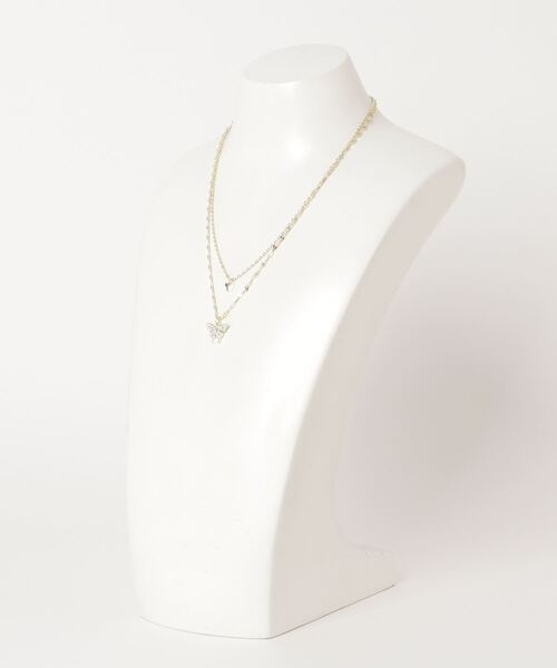 gossip！ロサンゼルス（ゴシップロサンゼルス）の「2ピースネックレス（ネックレス・レディース・シルバー/ゴールド・FREE）」の3枚目の写真