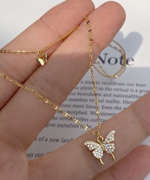 gossip！ロサンゼルス（ゴシップロサンゼルス）の「2ピースネックレス（ネックレス・レディース・シルバー/ゴールド・FREE）」の6枚目の写真