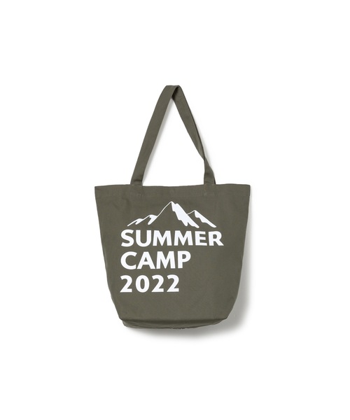Sandinista(サンディニスタ)の「"SUMMER CAMP" Duck Fabric Tote Bag / ダック生地トートバッグ(ショルダーバッグ・メンズ・ブラック/ブラウン/オリーブ/グリーン系その他・FREE)」の3枚目の写真
