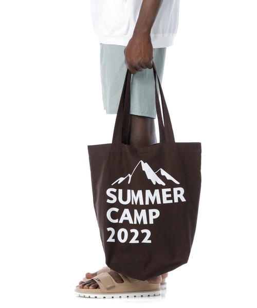 Sandinista(サンディニスタ)の「"SUMMER CAMP" Duck Fabric Tote Bag / ダック生地トートバッグ(ショルダーバッグ・メンズ・ブラック/ブラウン/オリーブ/グリーン系その他・FREE)」の14枚目の写真
