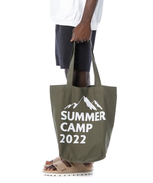 Sandinista(サンディニスタ)の「"SUMMER CAMP" Duck Fabric Tote Bag / ダック生地トートバッグ(ショルダーバッグ・メンズ・ブラック/ブラウン/オリーブ/グリーン系その他・FREE)」の19枚目の写真