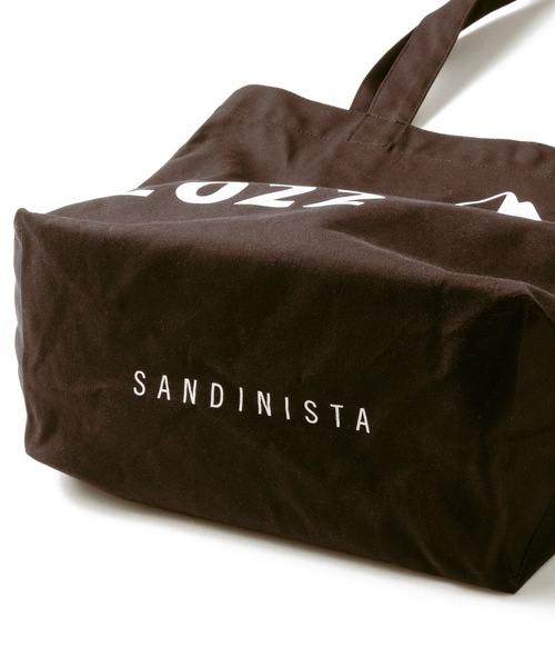 Sandinista(サンディニスタ)の「"SUMMER CAMP" Duck Fabric Tote Bag / ダック生地トートバッグ(ショルダーバッグ・メンズ・ブラック/ブラウン/オリーブ/グリーン系その他・FREE)」の6枚目の写真