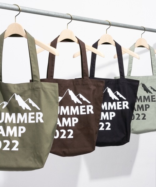 Sandinista(サンディニスタ)の「"SUMMER CAMP" Duck Fabric Tote Bag / ダック生地トートバッグ(ショルダーバッグ・メンズ・ブラック/ブラウン/オリーブ/グリーン系その他・FREE)」の16枚目の写真