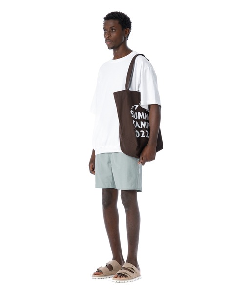 Sandinista(サンディニスタ)の「"SUMMER CAMP" Duck Fabric Tote Bag / ダック生地トートバッグ(ショルダーバッグ・メンズ・ブラック/ブラウン/オリーブ/グリーン系その他・FREE)」の8枚目の写真