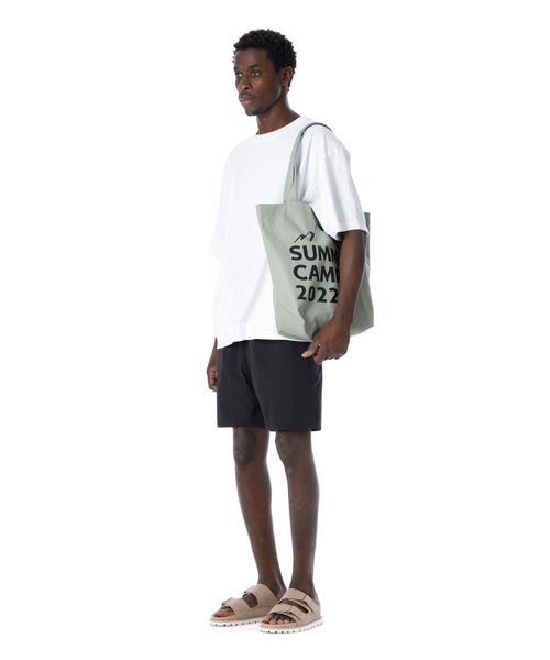 Sandinista(サンディニスタ)の「"SUMMER CAMP" Duck Fabric Tote Bag / ダック生地トートバッグ(ショルダーバッグ・メンズ・ブラック/ブラウン/オリーブ/グリーン系その他・FREE)」の20枚目の写真
