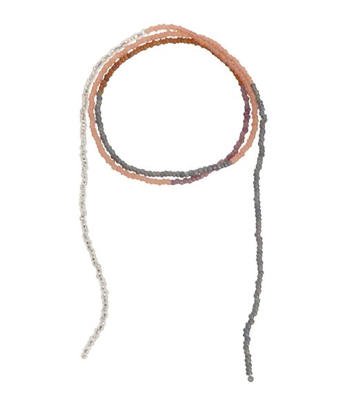 merry jenny（メリージェニー）の「Wateryマルチビーズロングチョーカー（チョーカー・レディース・ピンク/ブルー・FREE）」の9枚目の写真