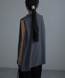 ap retro | 肩タックノースリフレアTEE(Tシャツ/カットソー)