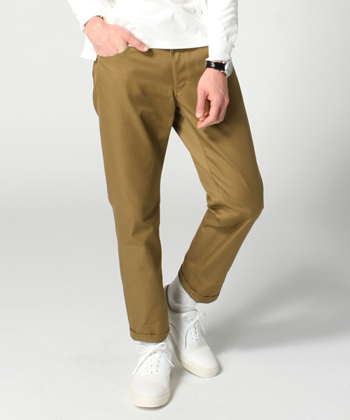 EDIFICE（エディフィス）の「◇FRENCH TWILL S/T 5PK（その他パンツ・メンズ・ベージュ/カーキ/ネイビー・32/30/33/29/31）」の2枚目の写真