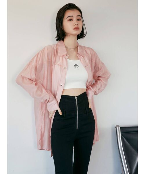 EMODA（エモダ）の「ボーイズルーズシャツ（シャツ/ブラウス・レディース・ブラック/ピンク/その他/その他1・FREE）」の20枚目の写真