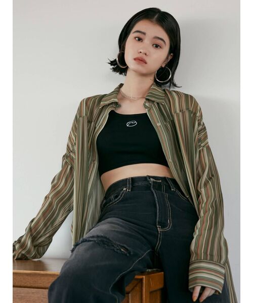 EMODA（エモダ）の「ボーイズルーズシャツ（シャツ/ブラウス・レディース・ブラック/ピンク/その他/その他1・FREE）」の17枚目の写真