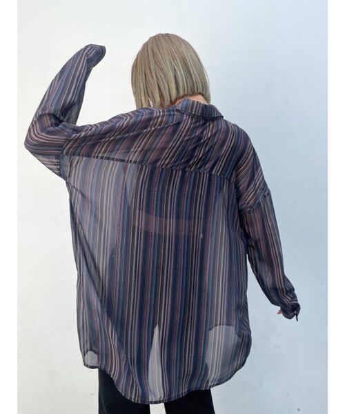 EMODA（エモダ）の「ボーイズルーズシャツ（シャツ/ブラウス・レディース・ブラック/ピンク/その他/その他1・FREE）」の14枚目の写真