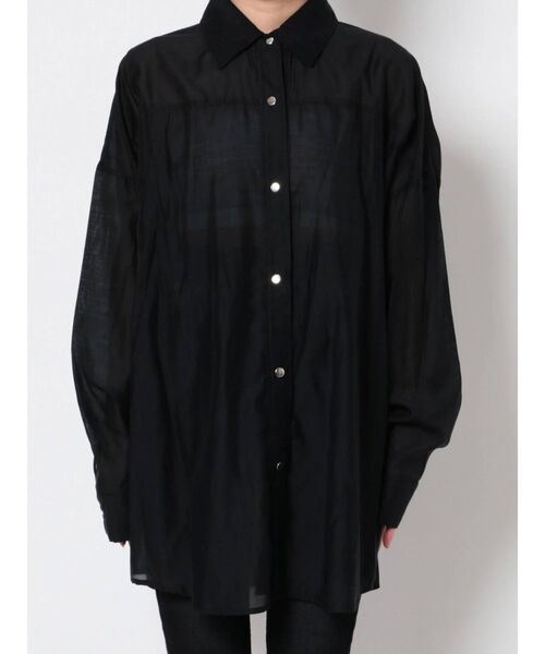 EMODA（エモダ）の「ボーイズルーズシャツ（シャツ/ブラウス・レディース・ブラック/ピンク/その他/その他1・FREE）」の7枚目の写真