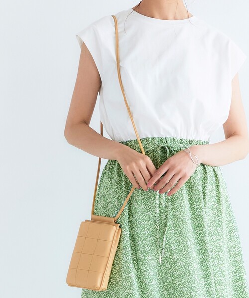 grove（グローブ）の「◆新色追加！ブロックマルチミニショルダー（ショルダーバッグ・レディース・ライトグレー/ブラック/グリーン/マスタード/レッド系1/ダークグレー/ブラウン系・00）」の6枚目の写真