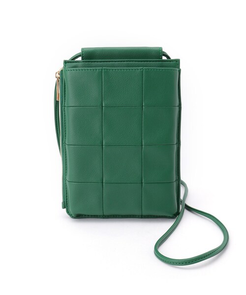 grove（グローブ）の「◆新色追加！ブロックマルチミニショルダー（ショルダーバッグ・レディース・ライトグレー/ブラック/グリーン/マスタード/レッド系1/ダークグレー/ブラウン系・00）」の8枚目の写真