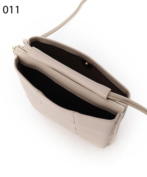 grove（グローブ）の「◆新色追加！ブロックマルチミニショルダー（ショルダーバッグ・レディース・ライトグレー/ブラック/グリーン/マスタード/レッド系1/ダークグレー/ブラウン系・00）」の12枚目の写真