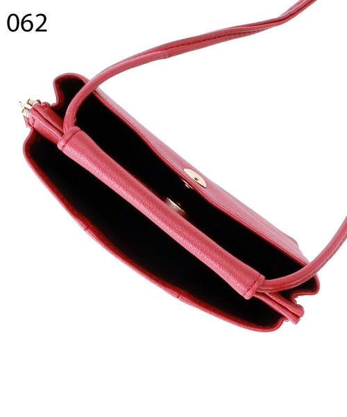 grove（グローブ）の「◆新色追加！ブロックマルチミニショルダー（ショルダーバッグ・レディース・ライトグレー/ブラック/グリーン/マスタード/レッド系1/ダークグレー/ブラウン系・00）」の17枚目の写真