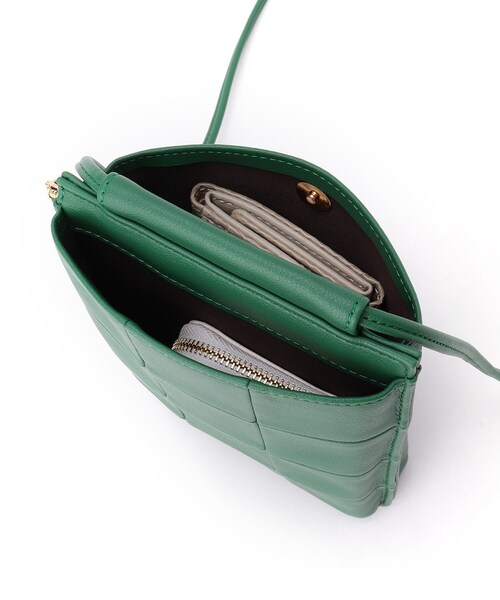 grove（グローブ）の「◆新色追加！ブロックマルチミニショルダー（ショルダーバッグ・レディース・ライトグレー/ブラック/グリーン/マスタード/レッド系1/ダークグレー/ブラウン系・00）」の19枚目の写真