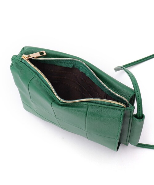 grove(グローブ)の「◆新色追加!ブロックマルチミニショルダー(ショルダーバッグ・レディース・ライトグレー/ブラック/グリーン/マスタード/レッド系1/ダークグレー/ブラウン系・00)」の21枚目の写真