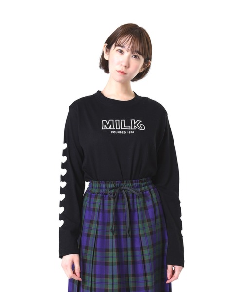 MILK(ミルク)の「Torte ロゴ tee(Tシャツ/カットソー・レディース・A/B/C・FREE)」の1枚目の写真
