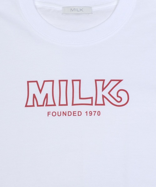MILK(ミルク)の「Torte ロゴ tee(Tシャツ/カットソー・レディース・A/B/C・FREE)」の8枚目の写真