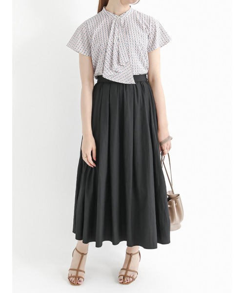 Te chichi（テチチ）の「ナイロンワッシャーギャザースカート（スカート・レディース・ブラック/グリーン/モカ・ﾌﾘ-）」の22枚目の写真