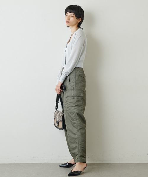 Whim Gazette(ウィムガゼット)の「ラメVネックカーディガン(カーディガン/ボレロ・レディース・ブラック/シルバー・FREE)」の18枚目の写真