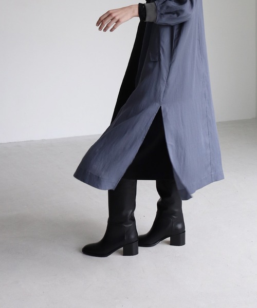 DRESSLAVE（ドレスレイブ）の「tencel twill long&lean MA-1(ロング1MA-1)（MA-1・レディース・ブラック/カーキ/ブルー・38）」の20枚目の写真